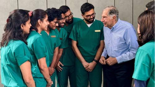 Ratan Tata Launches Tata Trusts' Small Animal Hospital in Mumbai