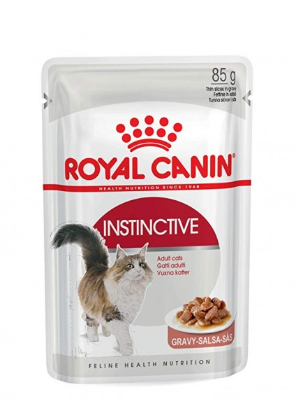 Royal Canin Instinctive Cat Food, 85 g (12 Pack) 
