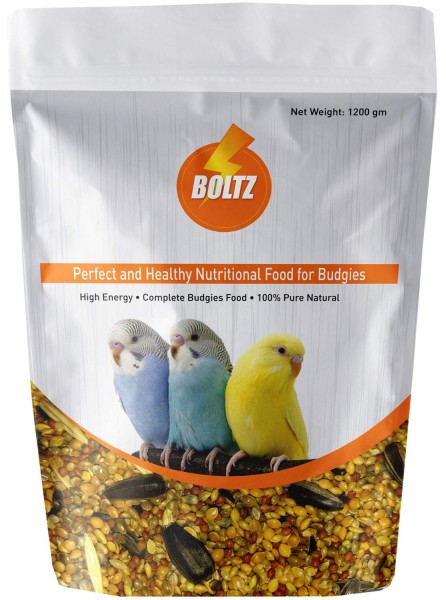 Boltz Bird Food for Budgies Mix Seeds 1200 Gm